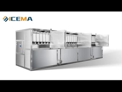 বিশাল বরফ যন্ত্রপাতি বরফের বিস্ময় সৃষ্টি করে