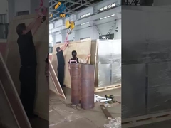 মেশিনটি প্যাক করা এবং গ্রাহকের কারখানায় পাঠানোর জন্য প্রস্তুত