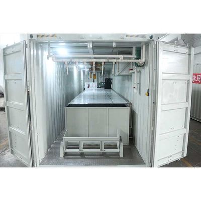 10t/24h কন্টেইনার আইস মেশিন ইন্ডাস্ট্রিয়াল ব্লক আইস মেশিন R404a R22
