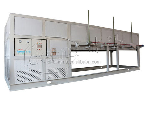 ভালো দাম R22 R404A ডাইরেক্ট কুলিং ব্লক আইস মেশিন ফ্রেশ ওয়াটার 10 টন ইন্ডাস্ট্রিয়াল অনলাইন