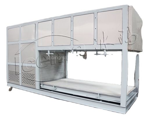 5000KG 5T ডাইরেক্ট কুলিং ব্লক আইস মেশিন CE 1800W