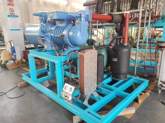6450*2360*2530mm L*W*H শুকনো বরফ ব্লক তৈরির মেশিন দৈনিক ধারণক্ষমতা 1-10 টন