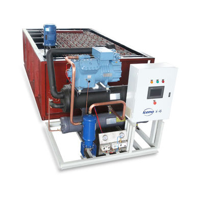 3T 5T ​​10T ব্রাইন রেফ্রিজারেশন ব্লক আইস মেশিন 12.37kw