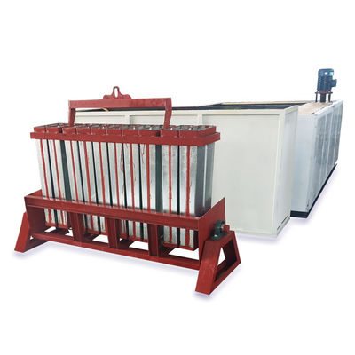 3T 5T ​​10T ব্রাইন রেফ্রিজারেশন ব্লক আইস মেশিন 12.37kw