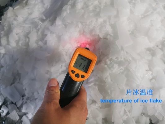 2T ফ্রেশওয়াটার ফ্লেক আইস মেশিন 380V/220V আইস স্টোরেজ সহ