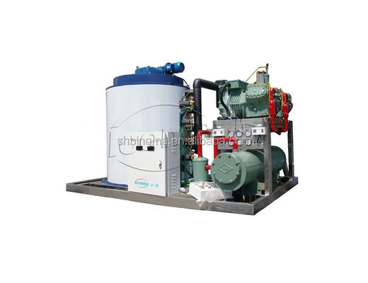 1 টন স্বাদু পানির ফ্লেক আইস মেশিন বাণিজ্যিক 380V 220V