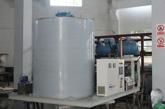300KG-40T ইন্ডাস্ট্রিয়াল ফ্লেক আইস মেশিন ফ্রেশ সিফুড ফিশারির জন্য স্নো আইস ফ্লেক্স মেশিন
