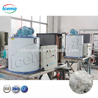 30 টন স্বাদু পানির ফ্লেক আইস মেশিন 220V স্বয়ংক্রিয় শিল্প