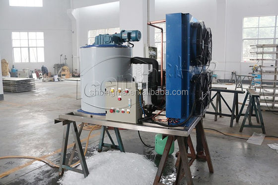 30 টন স্বাদু পানির ফ্লেক আইস মেশিন 220V স্বয়ংক্রিয় শিল্প