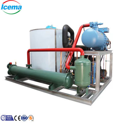 তাজা সামুদ্রিক মাছের জন্য স্বয়ংক্রিয় 20t/H স্নোফ্লেক আইস মেকার মেশিন