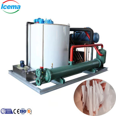 তাজা সামুদ্রিক মাছের জন্য স্বয়ংক্রিয় 20t/H স্নোফ্লেক আইস মেকার মেশিন