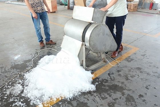 230W 100kg/মিনিট কমার্শিয়াল আইস ক্রাশার মেশিন আউটডোর