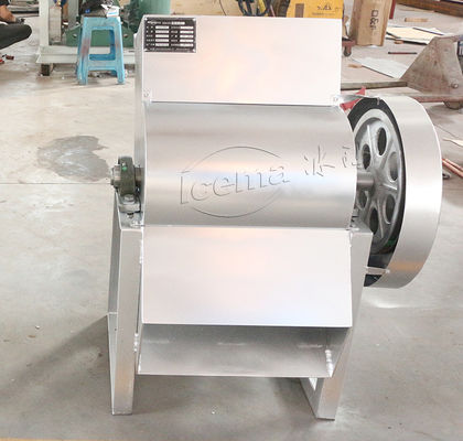 স্টেইনলেস স্টীল আইস ক্রাশার মেশিন 200kg/মিনিট বৈদ্যুতিক আউটডোর