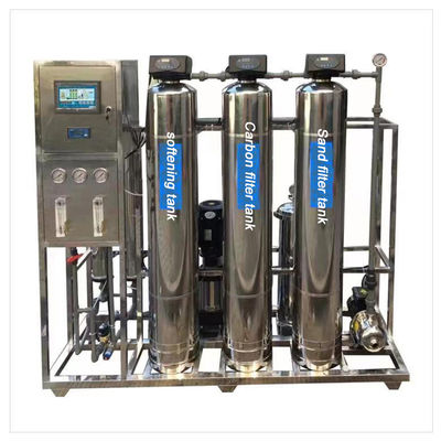 কারখানার সরাসরি উচ্চ মানের 1000L/H জল পরিশোধক ফিল্টার মেশিন বিপরীত অস্মোসিস জল পরিশোধক বরফ/জল তৈরির জন্য
