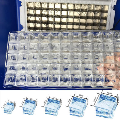 কেনা বায়ু / জল শীতল ইন্ডাস্ট্রিয়াল আইস কিউব মেকার স্টেইনলেস স্টীল শরীর উপাদান সঙ্গে online manufacture