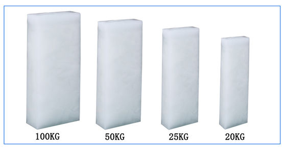 500kg/day-50ton/day স্বয়ংক্রিয় স্লাইন ব্লক আইস মেশিন বায়ু শীতল কনডেনসেশন সঙ্গে