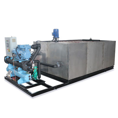 19.75KW মাল্টি ফাংশন 2T 5T 10T 20T 5000 কেজি বরফ উত্পাদনের জন্য স্লাইন ব্লক আইস প্ল্যান্ট