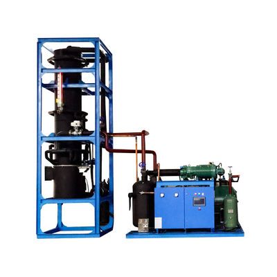 220V/380V নামমাত্র ভোল্টেজ স্টেইনলেস স্টীল 20 টন টিউব আইস মেশিন