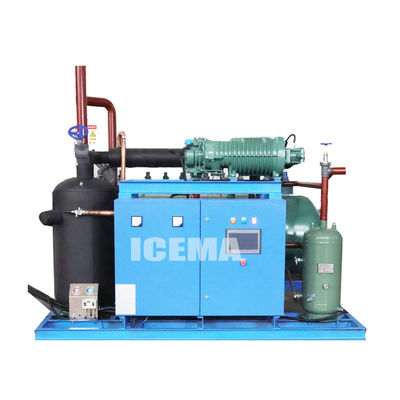 220V/380V নামমাত্র ভোল্টেজ স্টেইনলেস স্টীল 20 টন টিউব আইস মেশিন