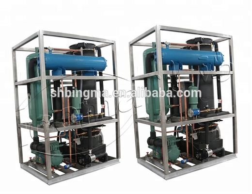 কেনা 5T 5000kg PLC Controlled Stainless Steel 304 Tube Ice Machine with Air/Water Cooling online manufacture
