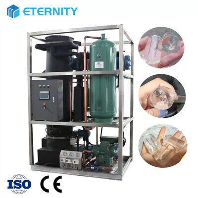 কেনা Industrial Tube Ice Machine with 304 Stainless Steel Construction High Efficiency and Easy Operating for Food & Beverage Factory online manufacture