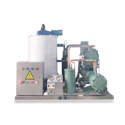 কেনা খাদ্য মাছের খামারের জন্য স্বয়ংক্রিয় সিওয়াটার ফ্লেক আইস মেশিন 1 টন বাণিজ্যিক online manufacture