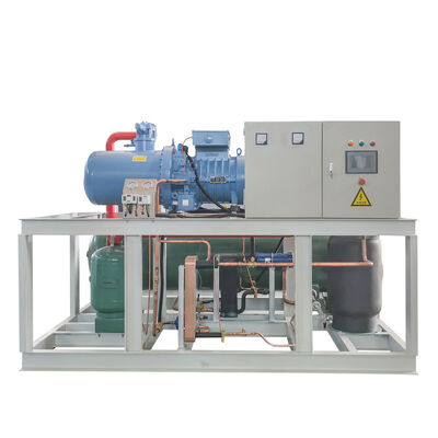 কেনা 10T ব্রাইন রেফ্রিজারেশন ব্লক আইস মেশিন 380V 3P online manufacture