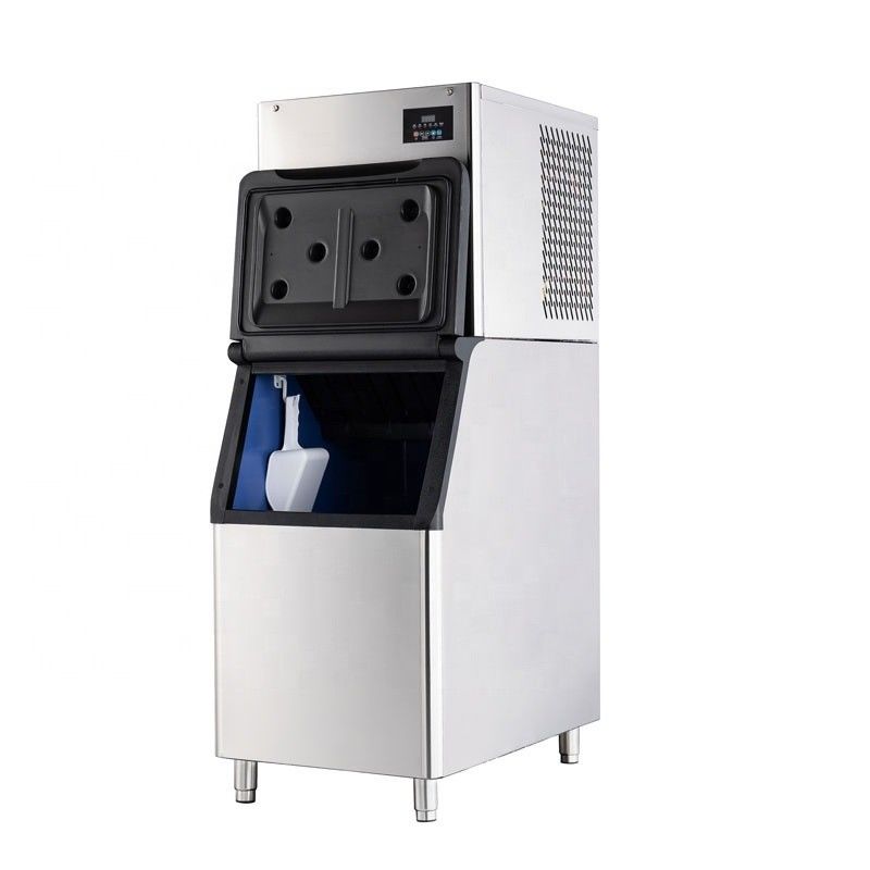 রেস্টুরেন্ট বা স্টোরের জন্য 220V 1P 50HZ কাস্টমাইজড আইসিইএমএ বাণিজ্যিক কিউব আইস মেশিন