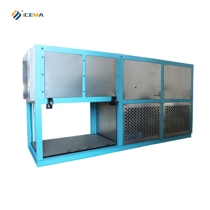 দীর্ঘ সেবা জীবন এবং 11kw কম্প্রেসার শক্তি সহ স্বয়ংক্রিয় 2T আইস ব্লক তৈরির মেশিন