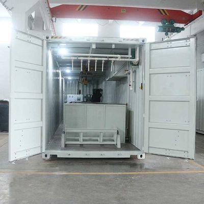 10t/24h কন্টেইনার আইস মেশিন ইন্ডাস্ট্রিয়াল ব্লক আইস মেশিন R404a R22
