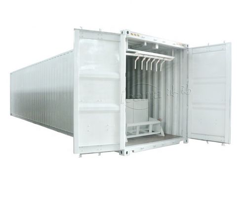 স্বয়ংক্রিয় ধারক বরফ মেশিন 220V 380V 410V 415V 440V 460V তাজা সামুদ্রিক খাবার বিক্রি বরফ মাছের জন্য