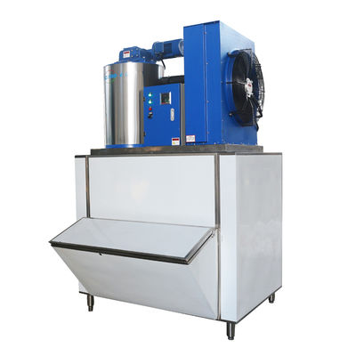2T ফ্রেশওয়াটার ফ্লেক আইস মেশিন 380V/220V আইস স্টোরেজ সহ