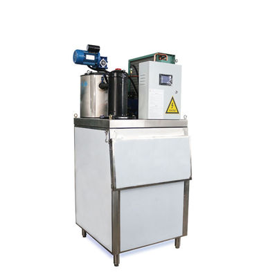 বাণিজ্যিক স্বাদু পানির ফ্লেক আইস মেশিন 300kg 1.9KW